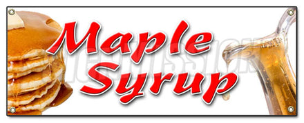 Maple Syrup Banner