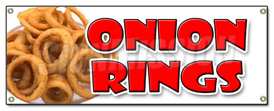 Onion Rings Banner