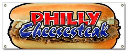 Philly Cheese Steak Banner