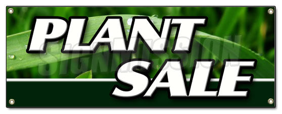 Plant Sale Banner