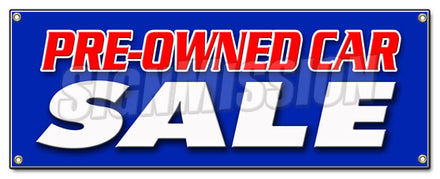 Pre-Owned Car Sale Banner
