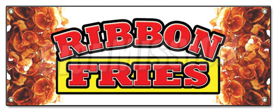 Ribbon Fries Banner