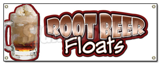 Root Beer Floats Banner