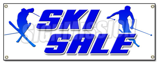 Ski Sale Banner