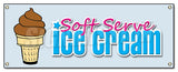 Soft Serve Chocolate Banner