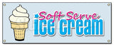 Soft Serve Vanilla Banner