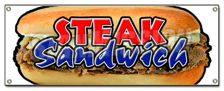 Steak Sandwich Banner