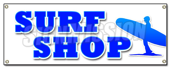 Surf Shop Banner