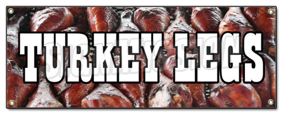 Turkey Legs Banner
