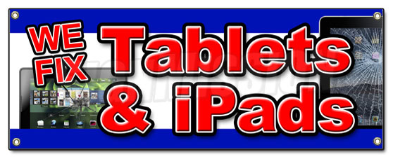 We Fix Tablets & Ipads Banner