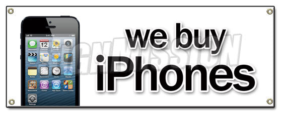 We Buy iPhones Banner