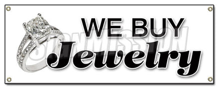 We Buy Jewelry Banner