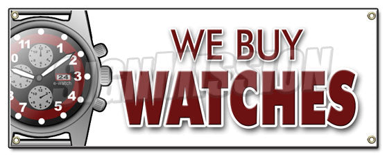 We Buy Watches Banner