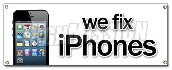 We Fix iPhones Banner