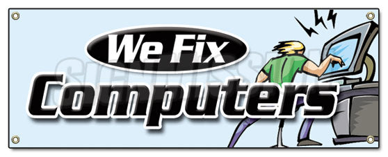 We Fix Computers Banner