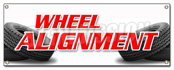 Wheel Alignment Banner