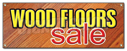 Wood Floors Sale Banner