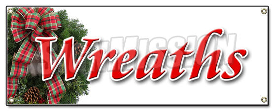 Wreath Banner
