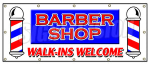 Barber Shop Walk-Ins Wel Banner
