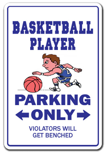 BASKETBALL PLAYER Sign
