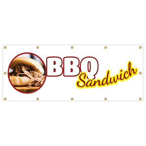 Bbq Sandwich Banner