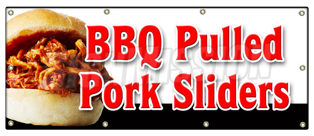 Bbq Pulled Pork Sliders Banner