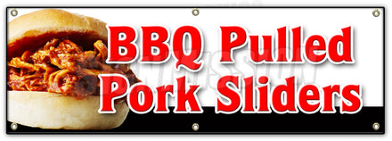 Bbq Pulled Pork Sliders Banner