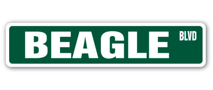 BEAGLE Street Sign