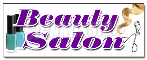 Beauty Salon Decal