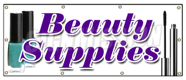 Beauty Supplies Banner