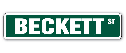 BECKETT Street Sign