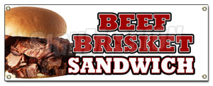 Beef Brisket Sandwich Banner