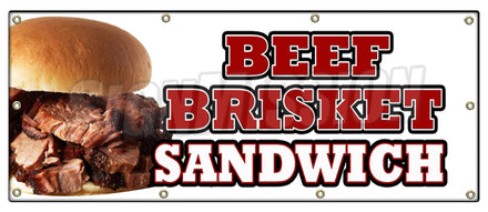 Beef Brisket Sandwich Banner