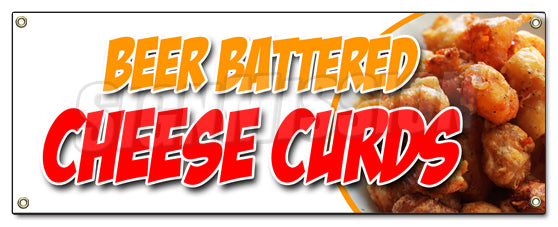 Beer Battered Cheese Cur Banner