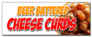 Beer Battered Cheese Cur Decal