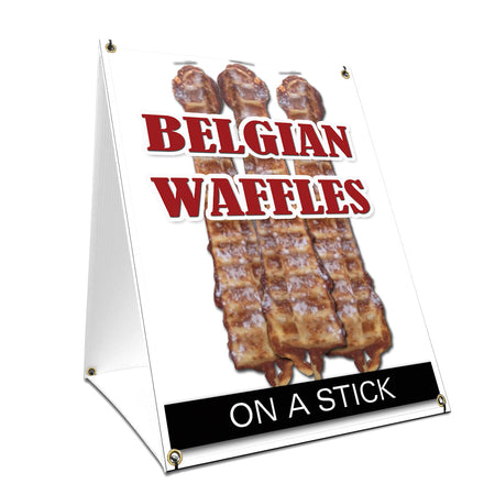 Belgian Waffle On A Stick