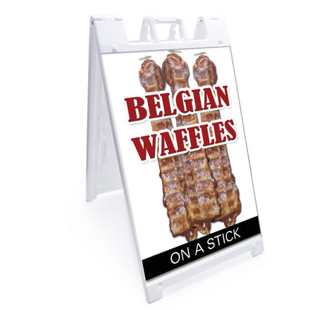 Belgian Waffle On A Stick