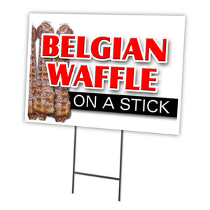 BELGIAN WAFFLE ON A STICK