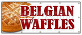 Belgian Waffles No Straw Banner
