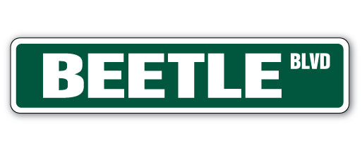 Beetle Street Vinyl Decal Sticker