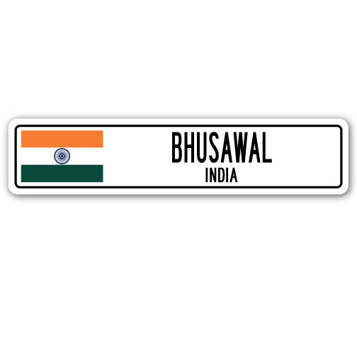 BHUSAWAL, INDIA Street Sign