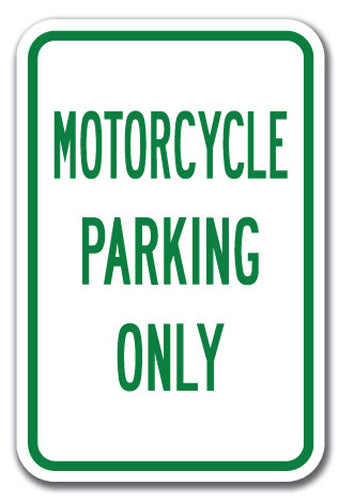 Motorcycle Parking Only