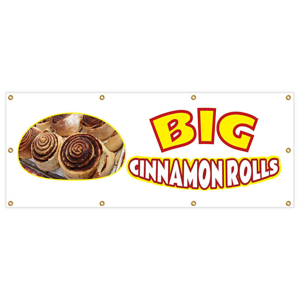 Big Cinnamon Rolls Banner