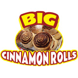 Big Cinnamon Rolls Die Cut Decal