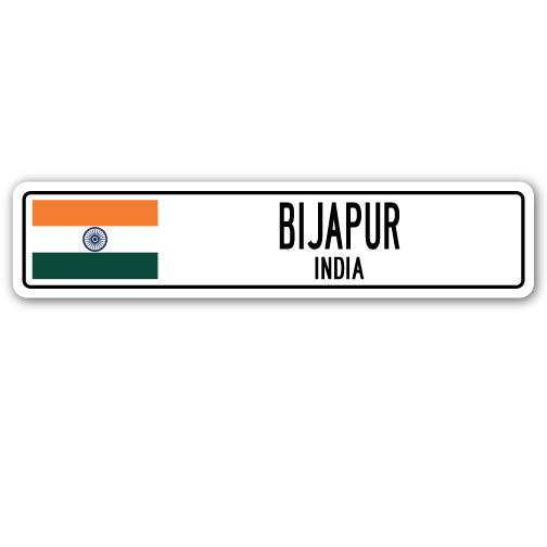BIJAPUR, INDIA Street Sign