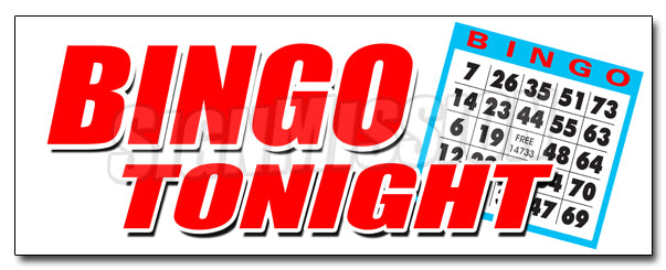 Bingo Tonight Decal