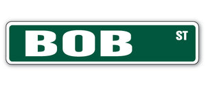 BOB Street Sign