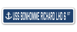 USS Bonhomme Richard Lhd 6 Street Vinyl Decal Sticker