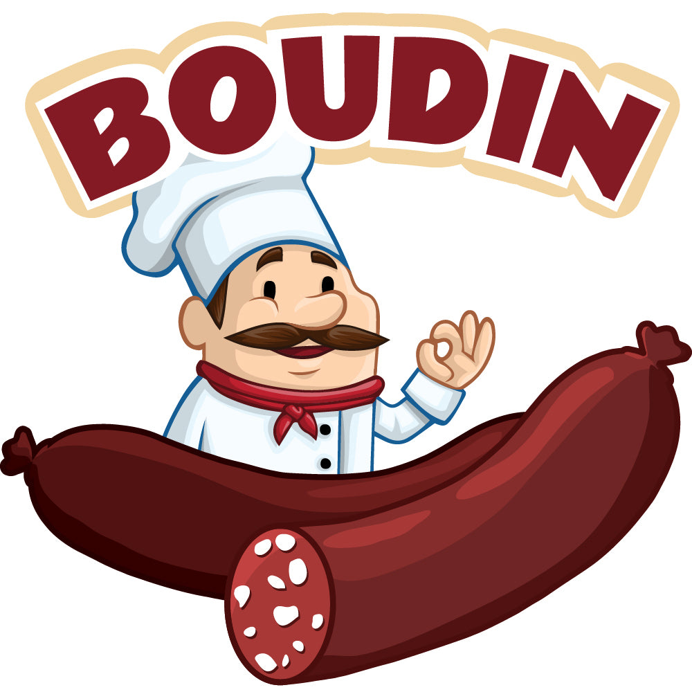 Boudin Die Cut Decal