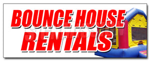 Bounce House Rentals Decal